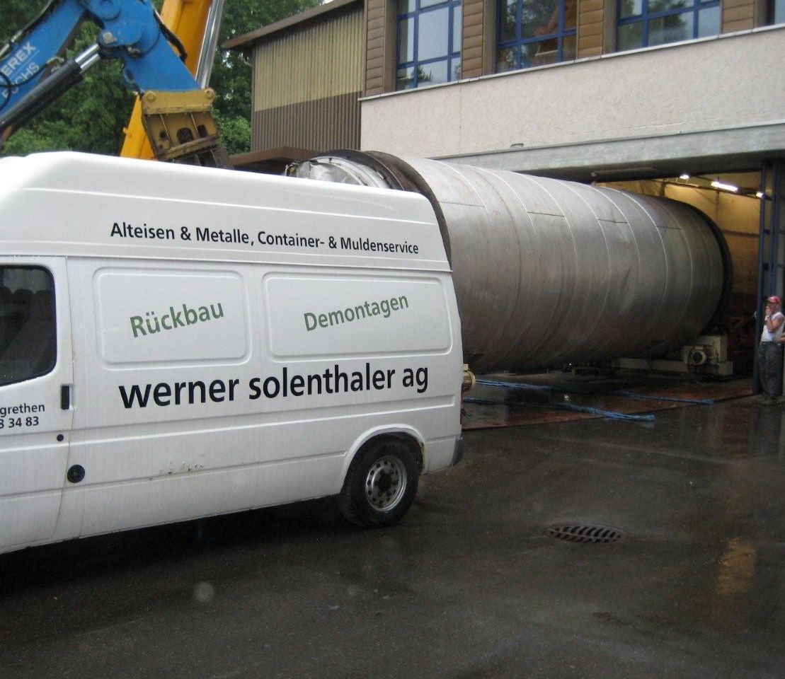 Altenrhein 5 Abbruch Recycling - Werner Solenthaler AG